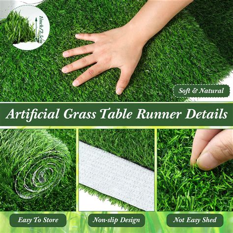 fake grass table cloth|grass table cover.